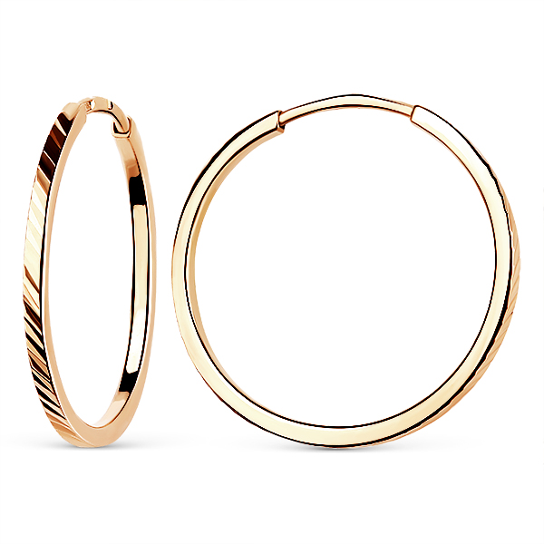 1400817125 Серьги (Au 585)