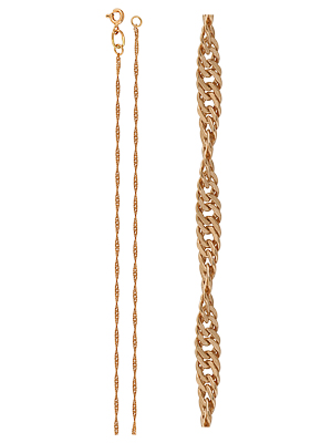 165802512040 Цепь Au 585