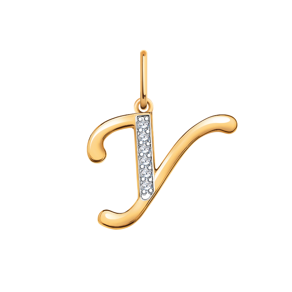 5738 "У" Подвеска (Au 585)