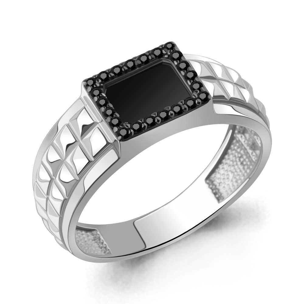 600467Ч.5 Кольцо (Ag 925)