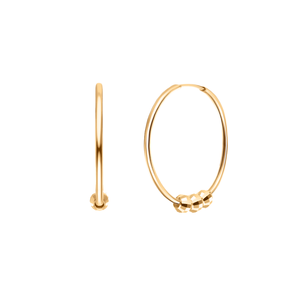 22143-35а-3 Серьги (Au 585)