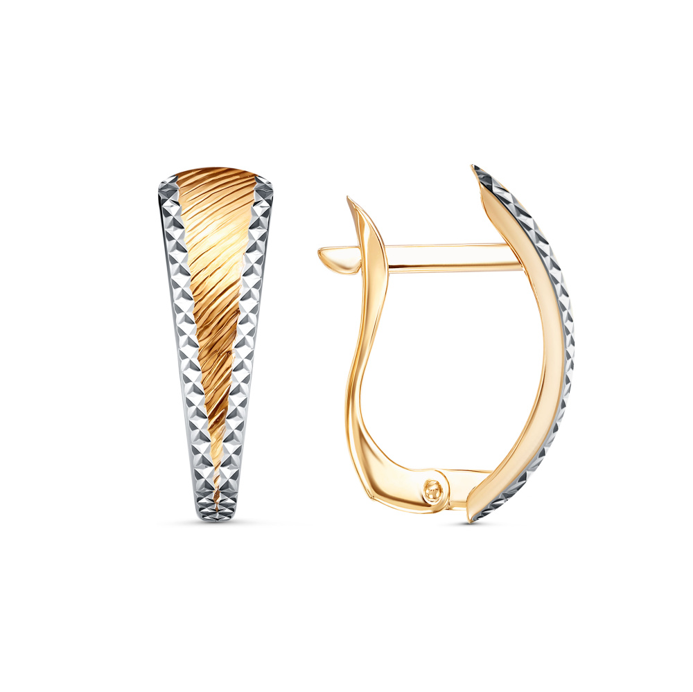 ТАС 8-2 Серьги (Au 585)