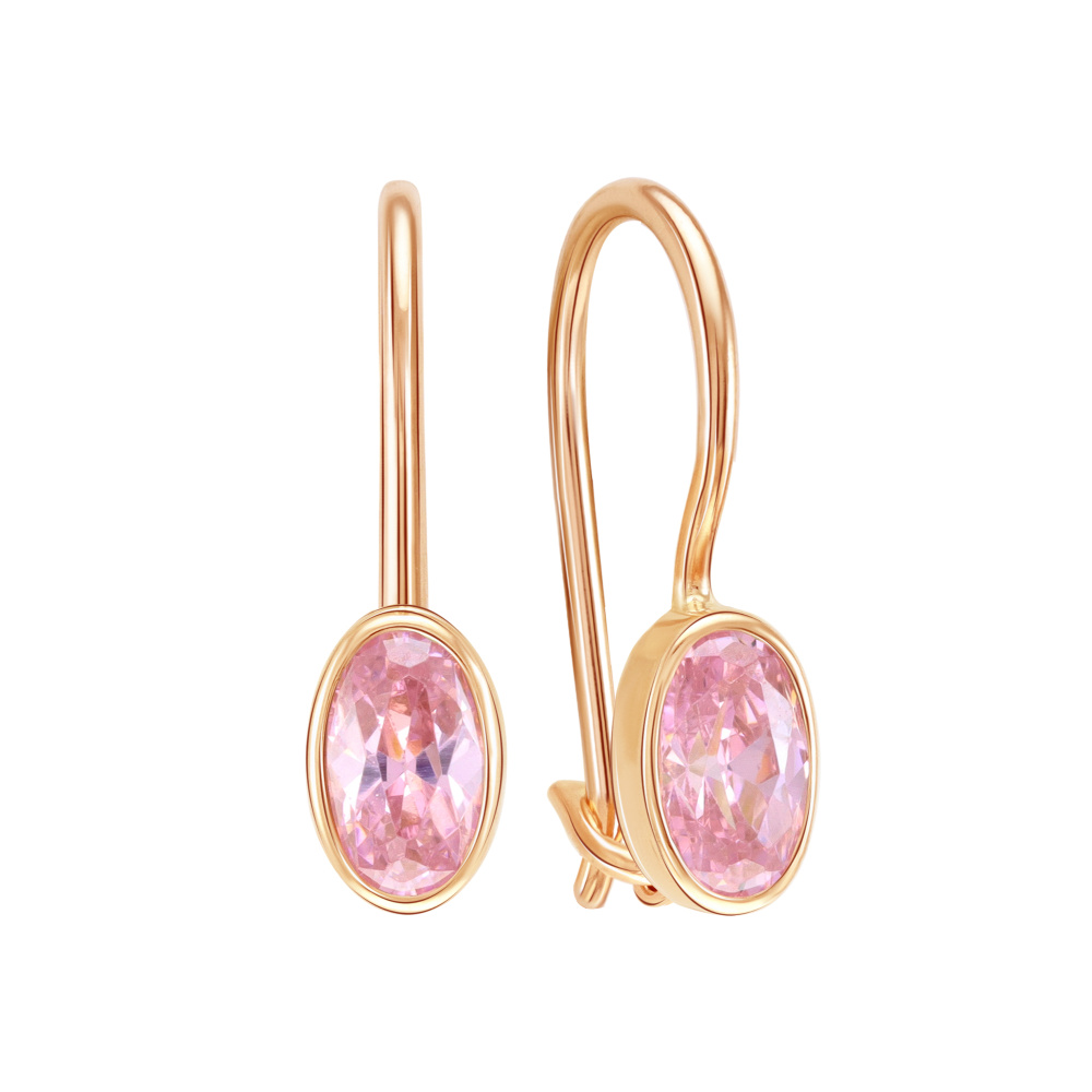 02-6046 Серьги (Au 585)