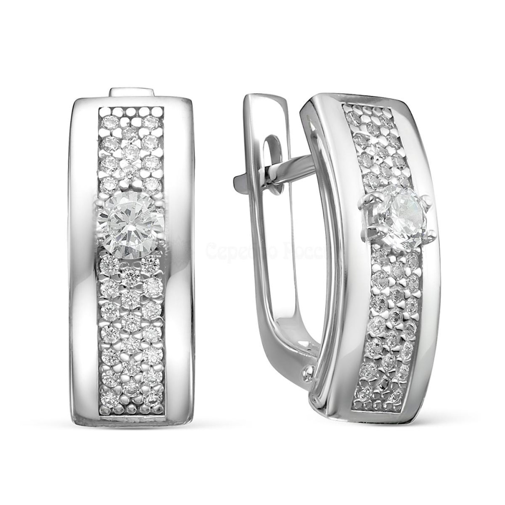 с-7219р200 Серьги Ag 925