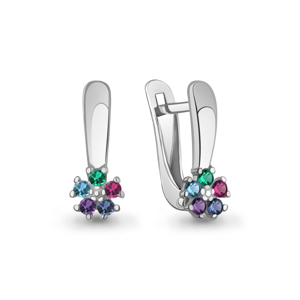 400558БВГД.5 Серьги (Ag 925)